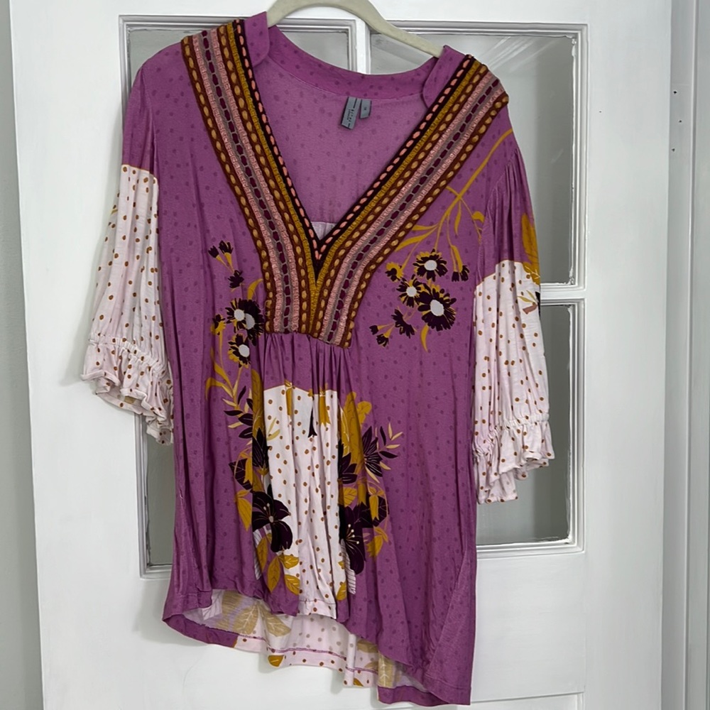 Anthropologie Plus Size Top 1X